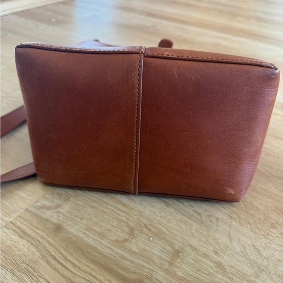 Jenni Kayne Tan Leather Bucket Bag - Picture 6 of 6